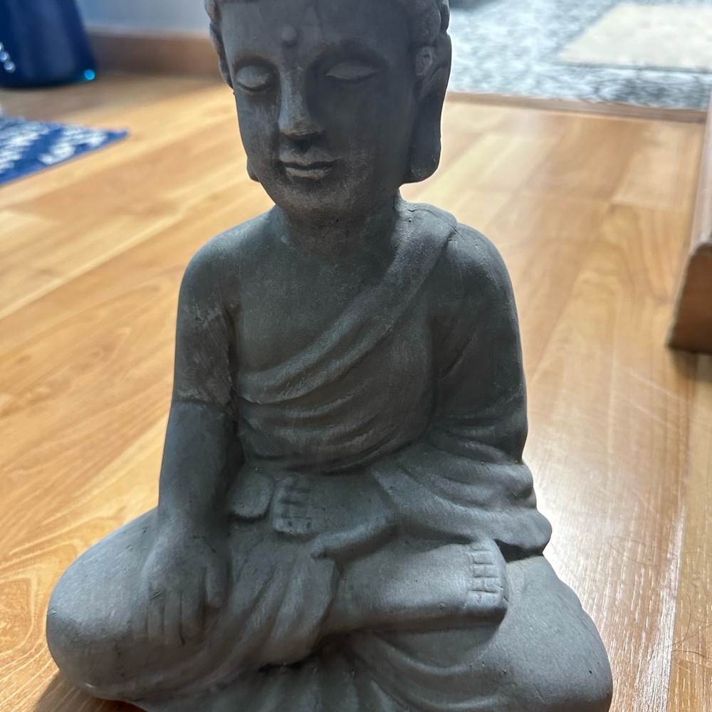 Gray Buddha Statue